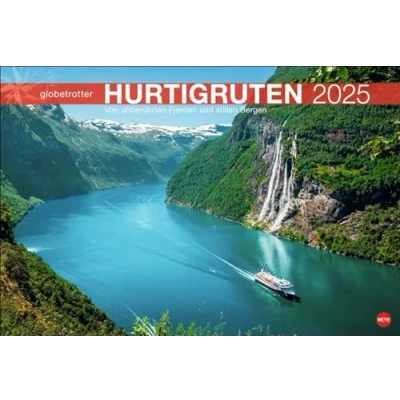 Abbildung von Hurtigruten Globetrotter Kalender 2025 Von unberührten Fjorden und stillen Bergen: Eine Kreuzfahrt zum Nordkap in einem atemberaubenden ... (Globetrotter Reisekalender Heye)