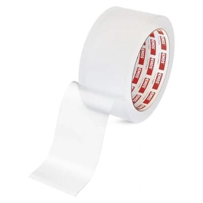 Abbildung von EMOS Glas Reparaturband, transparentes Flickband 5 cm x 250 cm, für den ganzjährlichen Einsatz, sehr stark haftendes Klebeband zum Abdichten von Rissen und Kratzer auf Polykarbonat Flächen