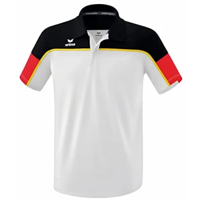 Abbildung von Erima Herren „CHANGE by erima&quot; Poloshirt, weiß/schwarz/rot, XXXL