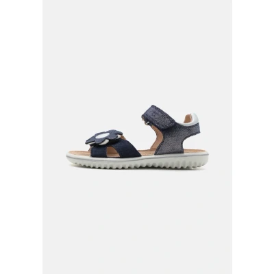 Abbildung von Superfit Sparkle Riemensandalette für Kinder, Größe: 28, Blau/silber Schuhe