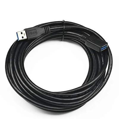 Abbildung von Incutex USB 3.0 Verlängerungskabel 5 GBit/s Verlängerung mit Stecker/Buchse Extension Cable, 5m