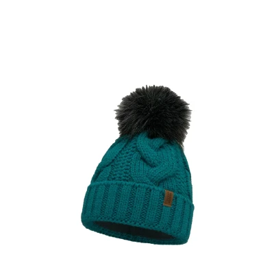 Abbildung von Vivisence Mütze, Damen, Größe: One Size, Dark turquoise