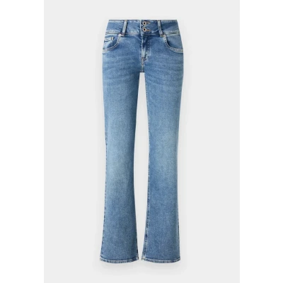 Abbildung von Pepe Jeans Damen Straight Lw Jeans, Blau (Denim Ia3), 30W x 32L