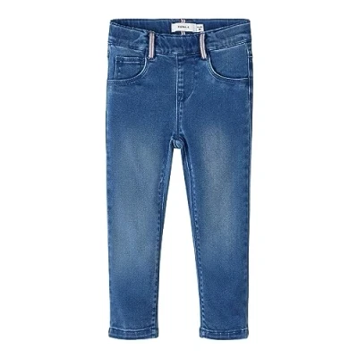 Abbildung von Name it Nmfsalli SLIM Fit Jeans Skinny für Kinder, Größe: 104, Medium blue denim