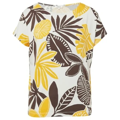 Abbildung von s.Oliver T Shirt, mit All Over Print