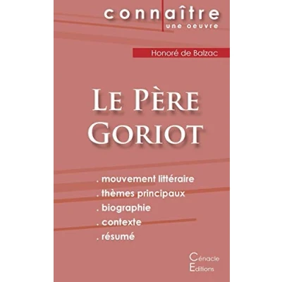 Abbildung von Fiche de lecture Le Père Goriot Balzac (Analyse littéraire référence et résumé complet)