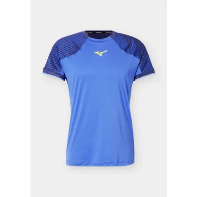 Abbildung von Mizuno Stargazer Shadow Short Sleeve Tee Dazzling Blau Herren Grösse S