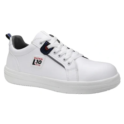 Abbildung von ELTEN Sicherheitsschuhe GHOST Low ESD S3, Herren, Textil, Stahlkappe, leicht, sportlich, Weiß, Größe: 47