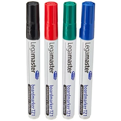 Abbildung von Legamaster Boardmarker TZ 1 4er Set sortiert