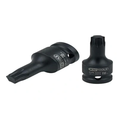 Abbildung von KS Tools 911.0933 1/2&quot; Kraft Bit Stecknuss TX, kurz, T55