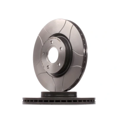 Abbildung von BREMBO MAX LINE 09.9468.75 Bremsscheibe 300 25 5 innenbelüftet, geschlitzt beschichtet FORD: Focus 3 Turnier, 3, 2, VOLVO: C30