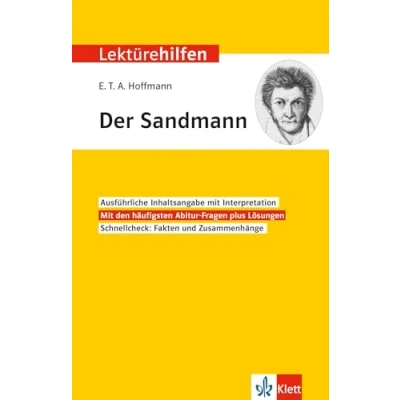 Abbildung von Klett Lektürehilfen E.T.A. Hoffmann, Der Sandmann: Interpretationshilfe für Oberstufe und Abitur