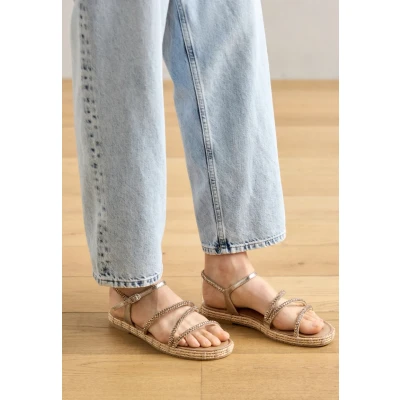 Abbildung von Tamaris Espadrille, Damen, Größe: 41, Bronce Schuhe