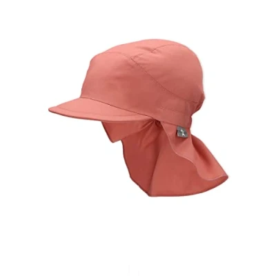 Abbildung von Sterntaler Unisex Kinder Schirmmütze mit Nackenschutz Ohne Bindebänder Sonnenhut, Rosa, 51
