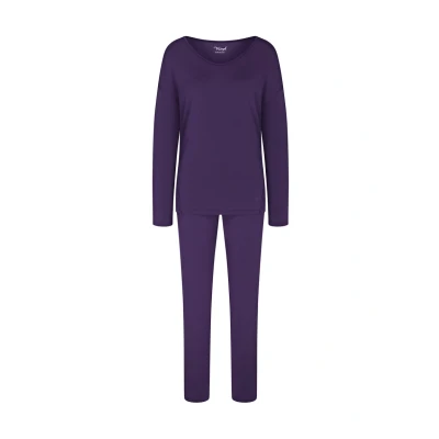 Abbildung von Triumph Pyjama »Timeless Sensuality PK LSL«, (2 tlg.), atumgsaktiv und weich