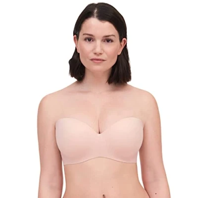 Abbildung von Chantelle Damen Norah Trägerloser BH, Blickdicht, Rose, 85F