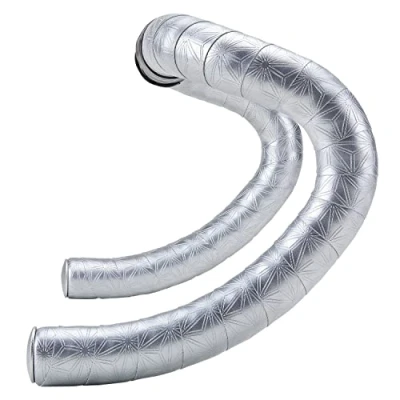 Abbildung von SUPACAZ BLING Silber mit schwarzen Steckern + Silikongel Standard