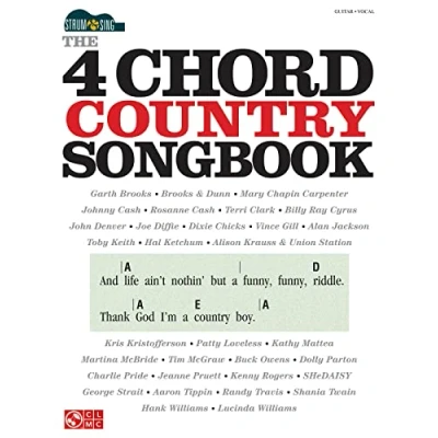 Abbildung von Strum &amp; Sing: The 4 Chord Country Songbook: Noten, CD für Gitarre: Guitar / Vocal