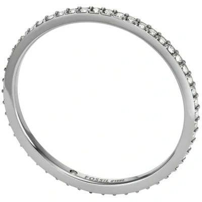 Abbildung von Fossil Ring silvercoloured, Damen, Größe: 52, Silver coloured