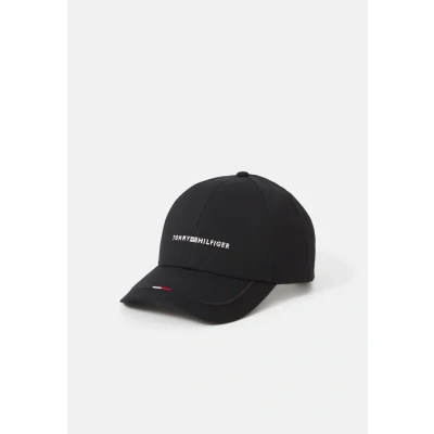 Abbildung von Tommy Hilfiger Foundation Unisex Cap, Größe: One Size, Black