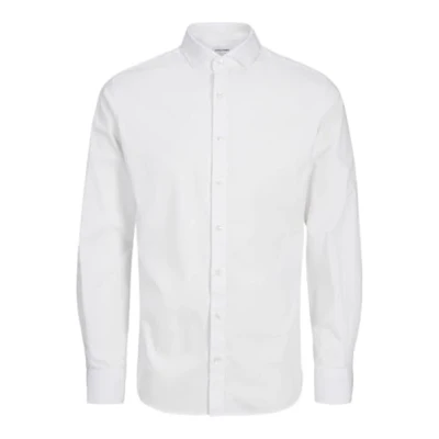 Abbildung von Jack &amp; Jones Junior Jjeaxel Stretch Hemd für Kinder, Größe: 128, White