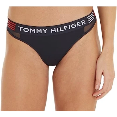 Abbildung von Tommy Hilfiger Thong String, Damen, Größe: XL, Desert sky