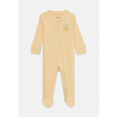 Abbildung von Huggies Footed Coverall Unisex Strampler für Kinder, Größe: 62/68, Marzipan
