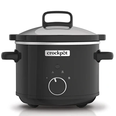 Abbildung von Crockpot Schongarer entnehmbare, leicht zu reinigende Keramikschale 2,4 Liter (12 Personen) Schwarz [CSC046X]