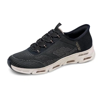 Abbildung von Skechers Damen Glide Step Gratify Pace Sneaker, Schwarz, 42 EU