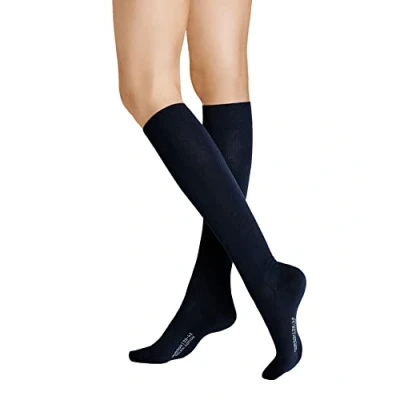 Abbildung von Hudson Damen Kniestrümpfe Relax Cotton wärmend Black 0005 35 38