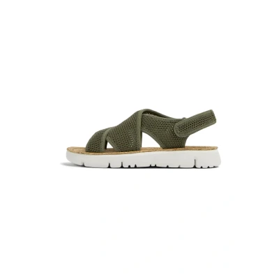 Abbildung von Camper Oruga Riemensandalette, Damen, Größe: 39, Dunkelgrün Schuhe