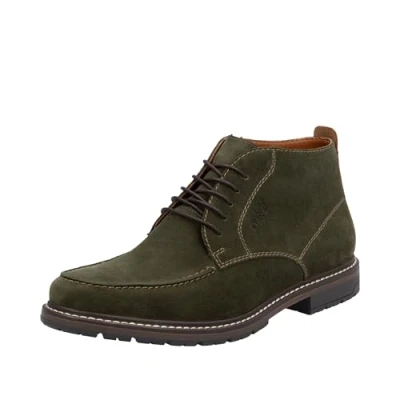Abbildung von Rieker Schnürstiefelette, Schnürboots, knöchelhohe Business Stiefelette mit Profilsohle