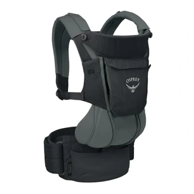 Abbildung von Osprey Poco child Carriers Deluxe cokpit Buil in sunshade Breathable Suspension Adjustable Fit Mashine Washable drool pad Bluesign approved materials,Black