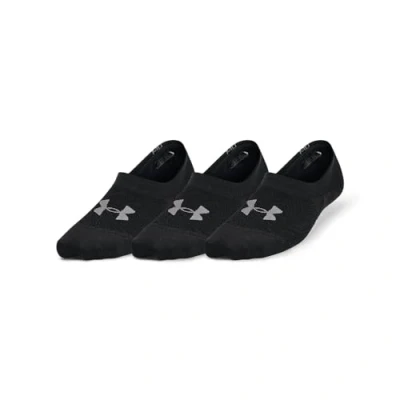 Abbildung von Under Armour Breathe LITE Ultra LOW Sportsocken, Damen, Größe: Large, black / pitch gray