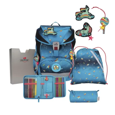 Abbildung von DerDieDas ErgoFlex LED Set Rainbow Star Schulrucksack