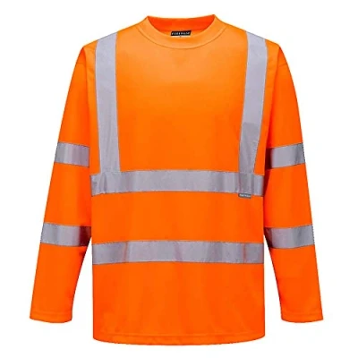 Abbildung von Portwest Warnschutz Langarm T Shirt , Größe: XL, Farbe: Orange, S178ORRXL