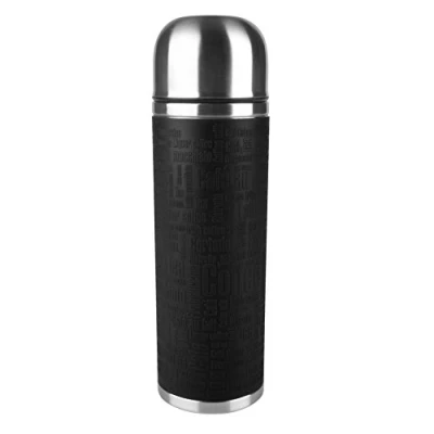 Abbildung von Emsa Senator thermosflasche 1.0l schwarz slv 515714