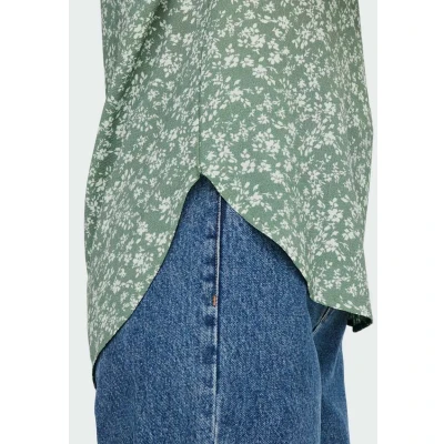 Abbildung von ONLY AOP NOOS PTM Bluse, Damen, Größe: 34, Green white