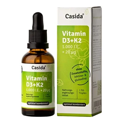 Abbildung von Vitamin D3 K2 Tropfen