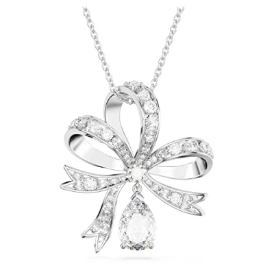 Abbildung von Swarovski Volta Halskette, Damen, Größe: One Size, Silver coloured