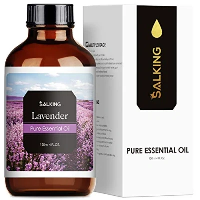 Abbildung von SALKING Lavendelöl 120ml, 100% Reine Natürliche Lavendel ätherisches öl für Aroma Diffuser, Aromatherapie Duftöl Duftlampen Luftbefeuchter, Massage, Seife, Kerzenherstellung, Geschenke Frauen