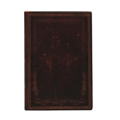 Abbildung von Black Moroccan Bold Mini Lined Softcover Flexi Journal (176 pages): (Old Leather Collection)