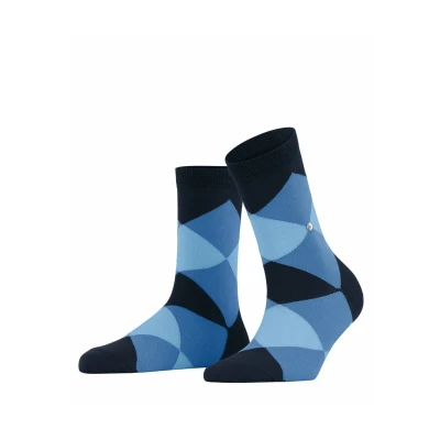 Abbildung von Burlington Bonnie Onesize Socken marine, Damen, Größe: 36/41, Marine