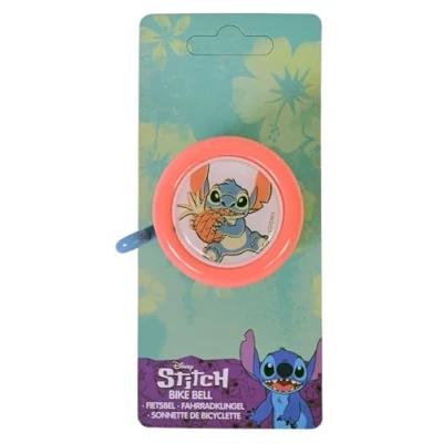 Abbildung von Disney Stitch Fahrradklingel Kinder Fahrradglocke Fahrrad Zubehör kleine Geschenke für Mädchen Outdoor Spielzeug Klingel Lilo und