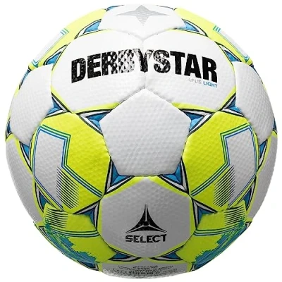 Abbildung von Derbystar Unisex Jugend Apus Light v23 Fußball, weiß gelb, 4