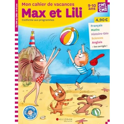 Abbildung von Mon cahier de vacances Max et Lili du CM1 au CM2