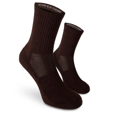 Abbildung von Safersox Mückensocken Sportsocken Socken Braun, 39 42