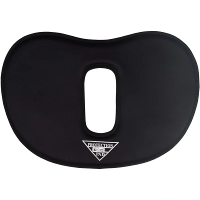 Abbildung von Horka Gel Pad Neopreen Round with Wither Cut Out Schwarz