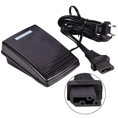 Abbildung von La Canilla ® Universal Fußsteuerung Nähmaschine Fußpedal Controller für Juki, Butterbly, Janome Fußschalter