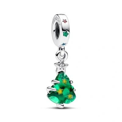 Abbildung von Pandora Moments Damen Charm Grün/Silber 792983C01